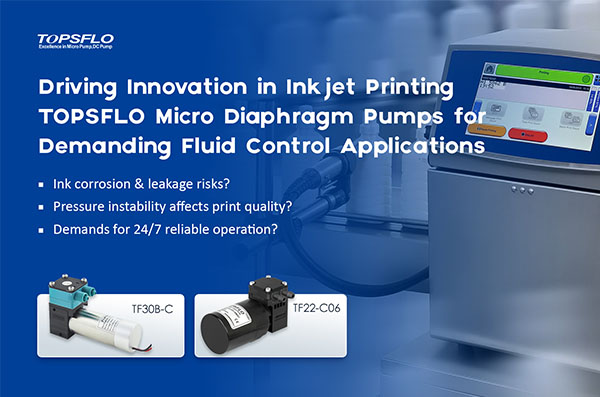 TOPSFLO Pump: The Fluid Power Experts Revolutionizing Inkjet Printing